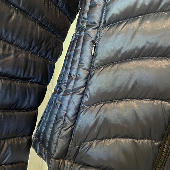 Andrew Marc Women’s Navy Packable Lightweight Premium Down Jacket, XXL - Picture 7 of 10